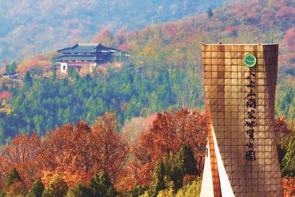 魅力八公山   初冬景如画