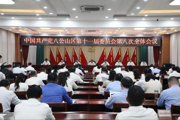 区委十一届八次全会召开